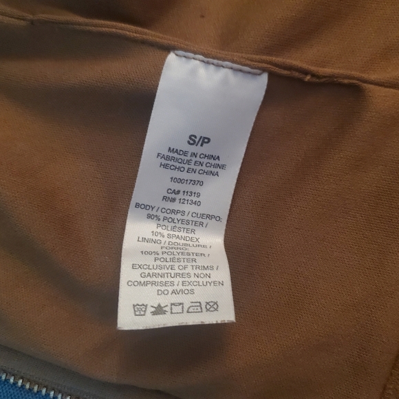 Brown Faux Suede Crop Top from Dynamite - Picture 5 of 7